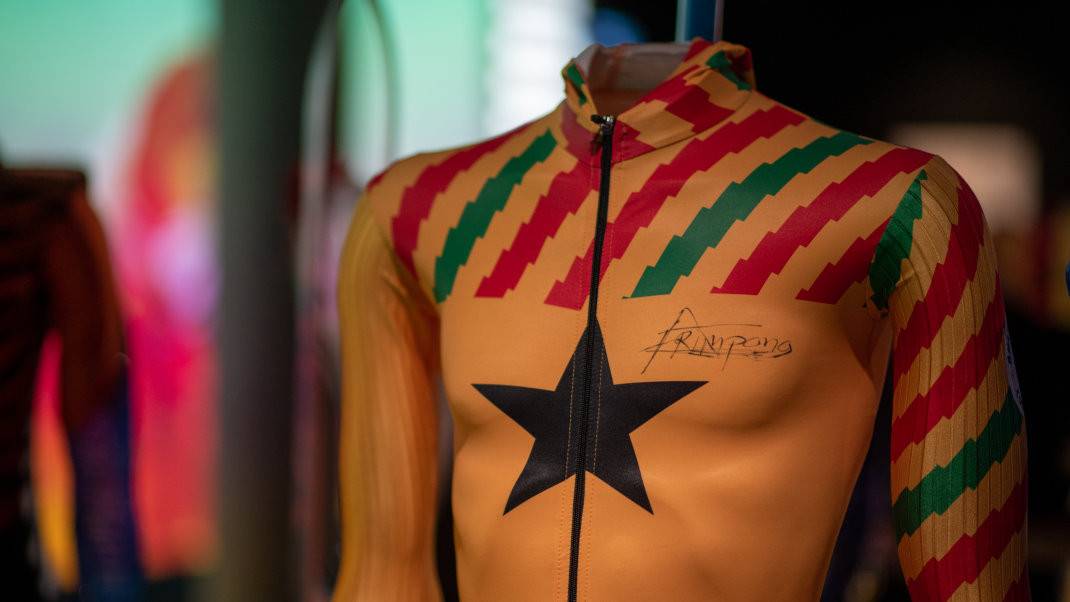 Akwasi Frimpong’s Olympic suit showcasing his power of perseverance