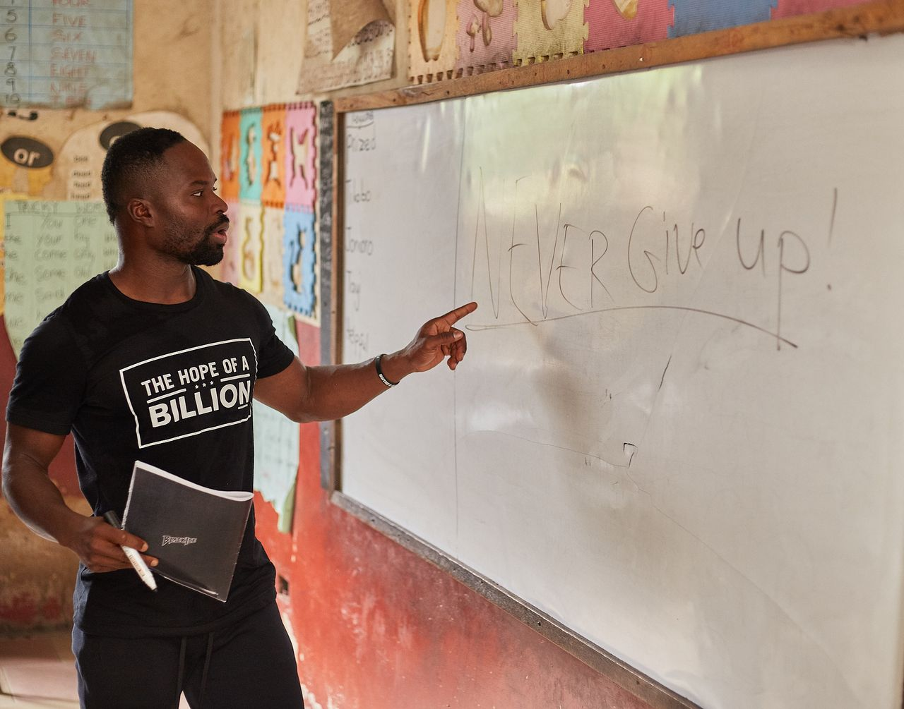 It’s important to create hope for children from underserved communities around the globe