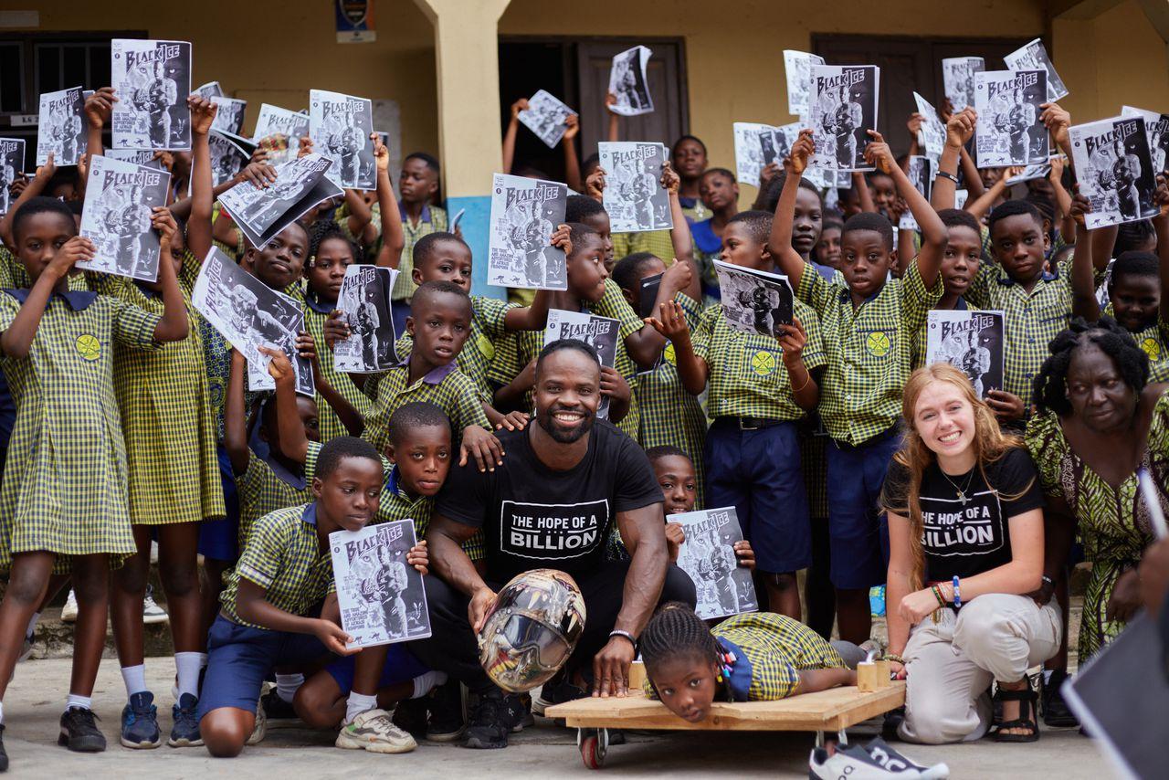 From the Olympic stage to global mentorship. Hope Of A Billion is built on the belief that empowering children requires consistent effort, deep belief, and real opportunity.