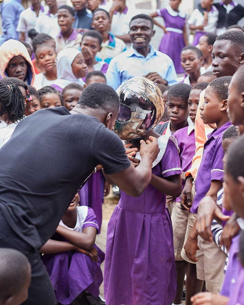 Through Hope Of A Billion, Akwasi Frimpong helps create life-changing opportunities for kids to discover their potential and become tomorrow's leaders.